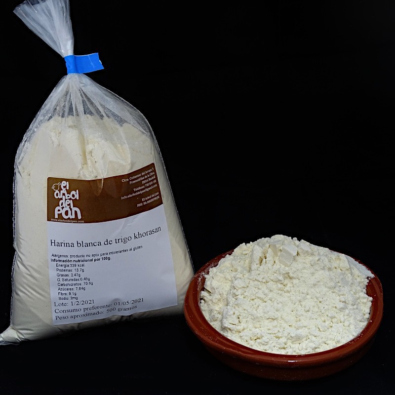 Harina blanca de trigo duro 500 gramos